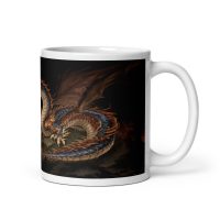 Le Dragon du Crépuscule Enflammé